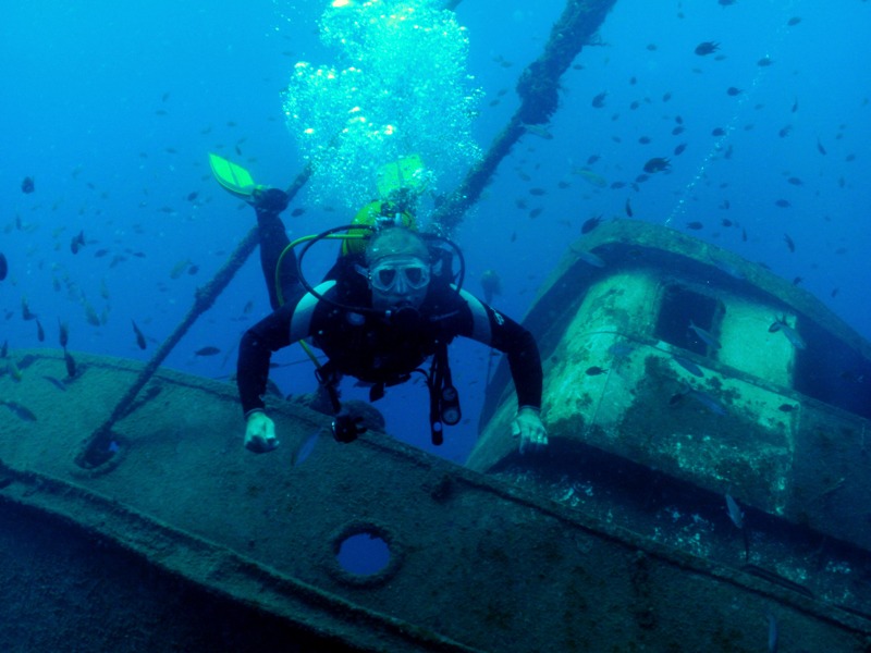 Scuba-Tabaiba-Shipwreck, Tenerife