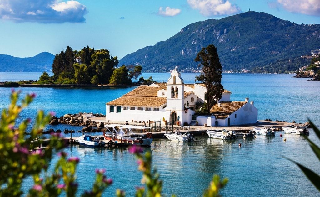 Vlacherna Monastery - Cheap Holidays to Corfu