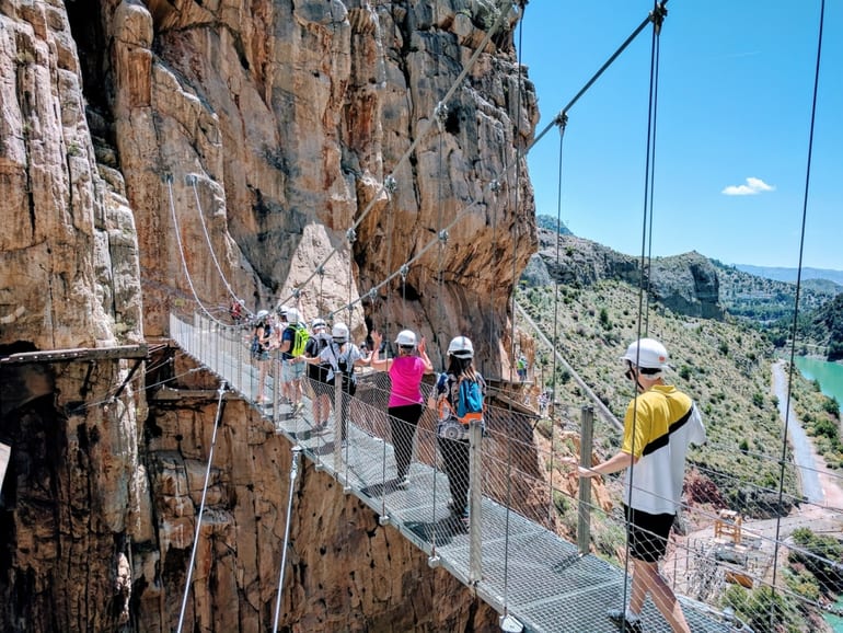 Walk along El Caminito del Rey