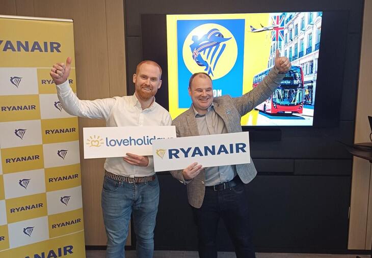 Love Holidays first Ryanair approved Online Travel Agency