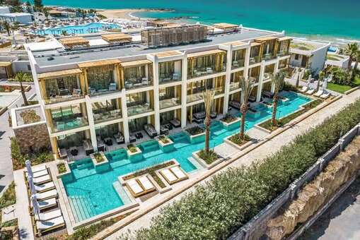 Crete All Inclusive Holiday Mitsis Rinela Beach Resort Spa