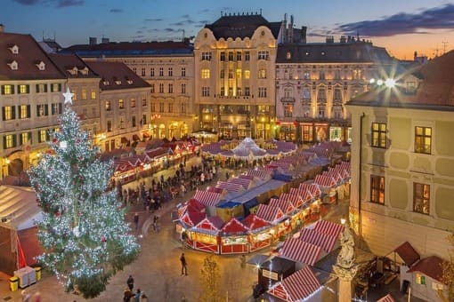 Bratislava Christmas Market - 4 Star Devin Hotel - Slovakia